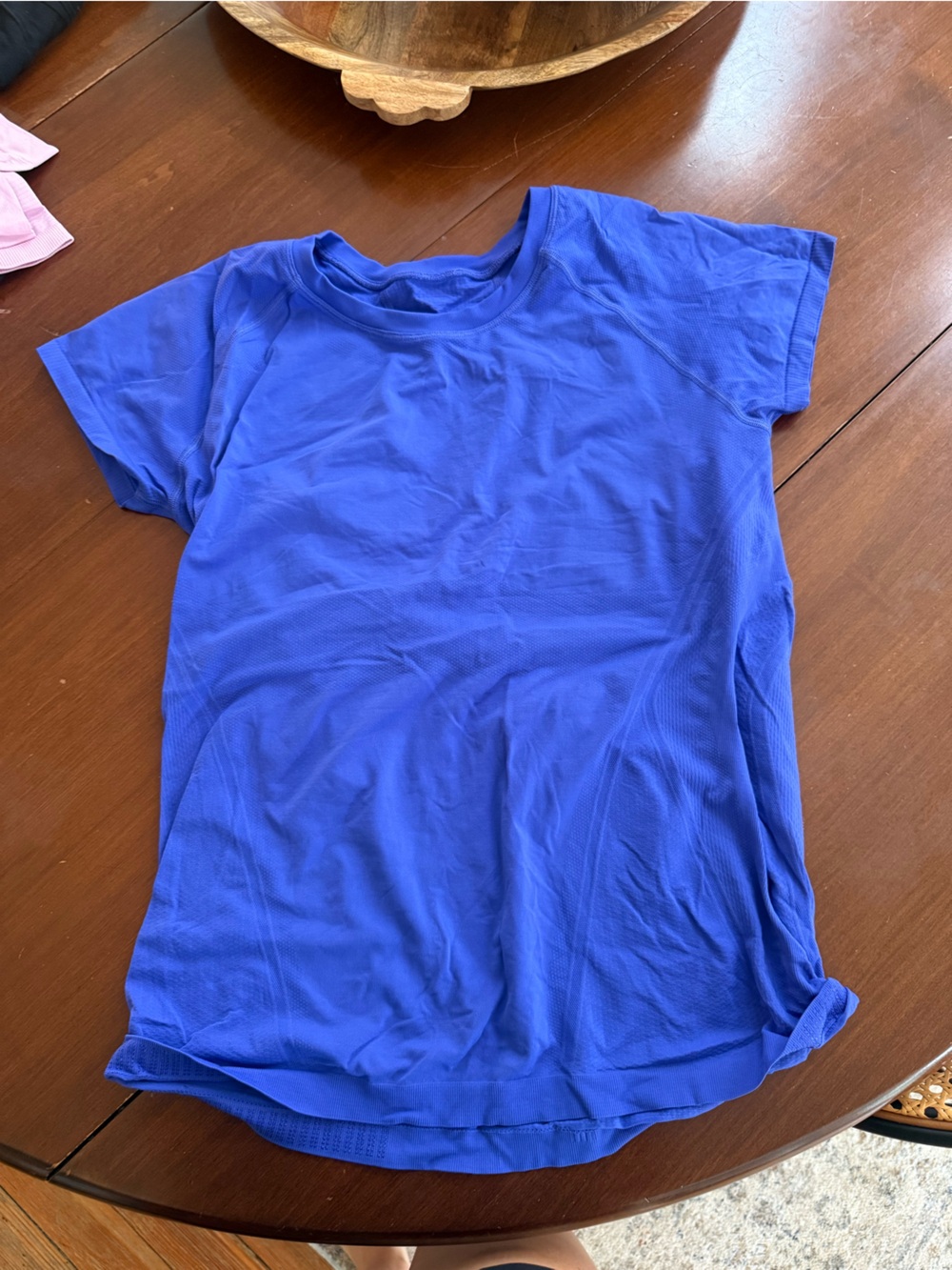 Athleta Short Sleeve Tee - Cobalt Blue